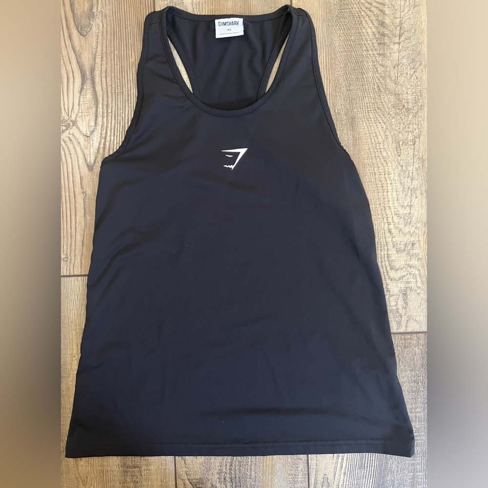 Gymshark Black Training Tank Top - Womens XS